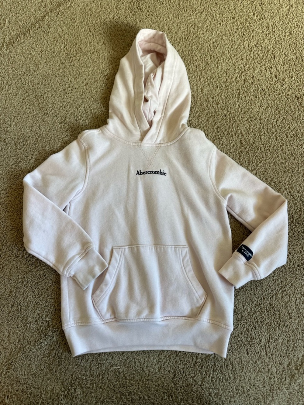 Abercrombie Kids Light Pink Hoodie.
